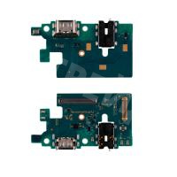 Шлейф для Samsung Galaxy M31s (M317F) плата системный разъем/разъем гарнитуры/микрофон - Премиум