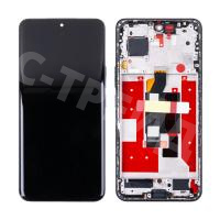 Дисплей для Huawei Honor 90 (REA-NX9) модуль с рамкой Черный - OR