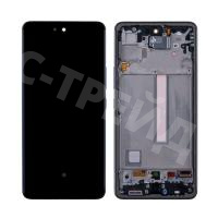 Дисплей для Samsung Galaxy A53 5G (A536B) модуль с рамкой Черный - OR (SP)