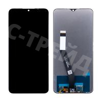 Дисплей для Xiaomi Redmi 9/9 Prime (M2004J19G) в сборе с тачскрином Черный - Оптима
