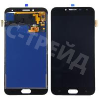 Дисплей для Samsung Galaxy J4 2018 (J400F) в сборе с тачскрином Черный - (In-Cell)