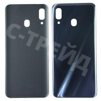 Задняя крышка для Samsung Galaxy A30 (A305F) Черный