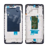 Рамка дисплея для Xiaomi Poco X4 GT (22041216G) Черный (возможен дефект ЛКП)