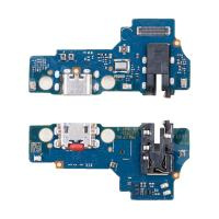 Шлейф для Realme C30s (RMX3690) плата на системный разъем/разъем гарнитуры/микрофон - Премиум