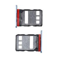 Держатель SIM для Huawei Nova Y72/Y72S/Y63 (MGA-LX3/GFY-LX1) Голубой