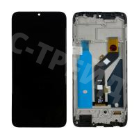 Дисплей для Infinix Smart 6 Plus (X6823C) модуль с рамкой Черный - OR