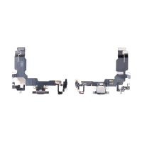 Шлейф для iPhone 15 (A3090) на системный разъем/микрофон Черный - Премиум