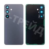 Задняя крышка для Samsung Galaxy S24+ (S926B) Черный - Премиум