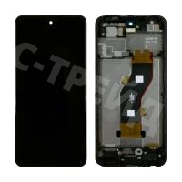 Дисплей для Infinix Smart 8 Pro (X6525B) модуль с рамкой Черный - OR