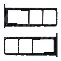 Держатель SIM для Samsung Galaxy A11 (A115F) Черный