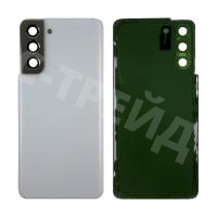 Задняя крышка для Samsung Galaxy S21 (G991B) Белый - Премиум