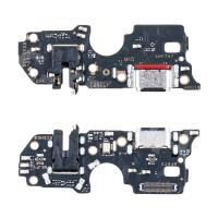 Шлейф для OPPO A58 4G (CPH2577) плата на системный разъем/разъем гарнитуры/микрофон