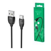 Кабель USB - Type-C Borofone BX19 (3A) Черный