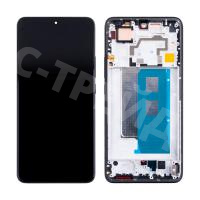 Дисплей для Xiaomi Poco F5 Pro (23013PC75G) модуль с рамкой Черный - OR (SP)
