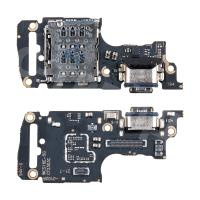 Шлейф для Vivo V27e/T2 4G (V2237/V2320) плата на системный разъем/разъем SIM/микрофон