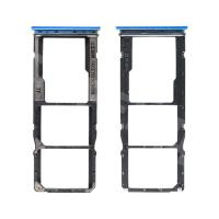 Держатель SIM для Xiaomi Redmi 9A/9C (M2006C3LG/M2006C3MNG) Синий