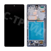 Дисплей для Samsung Galaxy S25 Ultra (S938B) модуль с рамкой Черный - (Soft OLED, 120 Гц) (Full Size)