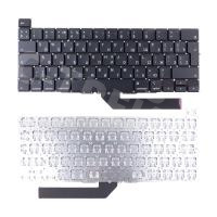 Клавиатура для ноутбука MacBook Pro 16" A2141 (2019, Г-образный Enter RU) Черный