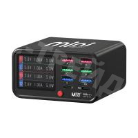 Зарядная станция MaAnt mini+ (100W, 8 портов, 6USB1.0/USB-QC3.0/Type-C-PD)