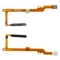 Шлейф для Huawei Nova 8i/Honor 50 Lite (NEN-LX1/NTN-LX1) сканер отпечатка пальцев Черный