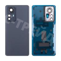 Задняя крышка для Xiaomi 12 Pro (2201122G) Серый - Премиум