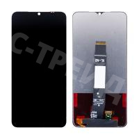 Дисплей для Xiaomi Poco C51 (2302EPCC4I/2305EPCC4G) в сборе с тачскрином Черный - Оптима