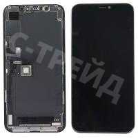 Дисплей для iPhone 11 Pro (A2215) в сборе с тачскрином Черный - OR (Снятый, заменено ТОЛЬКО стекло)
