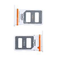 Держатель SIM для Xiaomi Redmi Note 12 Pro 5G (22101316C/22101316I/22101316G) Белый