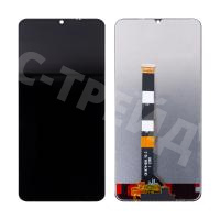 Дисплей для Realme Note 50 (RMX3834) в сборе с тачскрином Черный - Оптима