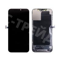 Дисплей для iPhone 12 Pro Max (A2411) в сборе с тачскрином Черный - (In-Cell, Full HD) (с верификацией = с привязкой без ошибки)