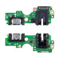 Шлейф для Tecno Pova Neo 3 (LH6n) плата на системный разъем/разъем гарнитуры/микрофон - Премиум