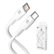 Кабель Type-C - Type-C BC X81 Soft (PD) Белый