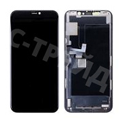 Дисплей для iPhone 11 Pro (A2215) в сборе с тачскрином Черный - (Hard OLED) Стандарт