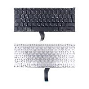 Клавиатура для ноутбука MacBook Air 13" A1369 (2010, Г-образный Enter RU) Черный