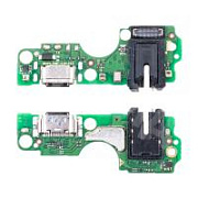 Шлейф для Tecno Spark Go 2023 (BF7) плата на системный разъем/разъем гарнитуры/микрофон - Премиум