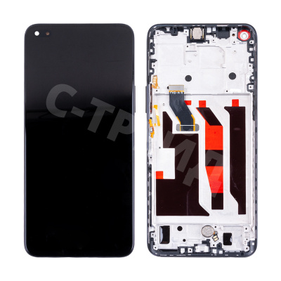 Дисплей для Huawei Honor 50 Lite/Nova 8i (NTN-LX1/NEN-LX1) модуль с рамкой Черный - OR