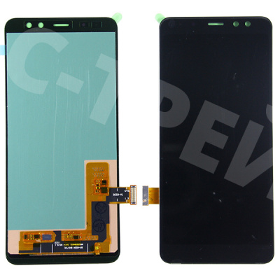 Дисплей для Samsung Galaxy A8 2018 (A530F) в сборе с тачскрином Черный - (In-Cell)