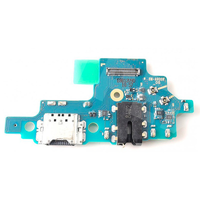 Шлейф для Samsung Galaxy A9 2018 (A920F) плата системный разъем/разъем гарнитуры/микрофон