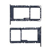 Держатель SIM для Huawei Nova Y70/Y70 Plus/Y71 (MGA-LX9N) Черный