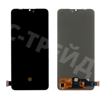 Дисплей для Vivo V17 (1920) в сборе с тачскрином Черный - (OLED)