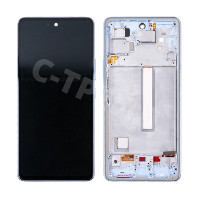 Дисплей для Samsung Galaxy A53 5G (A536B) модуль с рамкой Голубой - OR (SP)