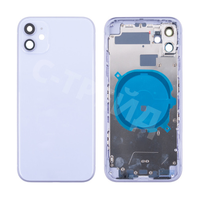 Корпус для iPhone 11 (A2221) (1 Sim) Фиолетовый - Премиум