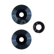 Стекло камеры для Infinix Hot 30 Play (X6835B) (комплект 3 шт.) Черный