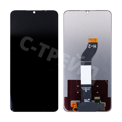 Дисплей для Xiaomi Poco C65 (2310FPCA4G) в сборе с тачскрином Черный - Оптима