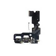 Шлейф для iPhone 7 на системный разъем/микрофон Белый