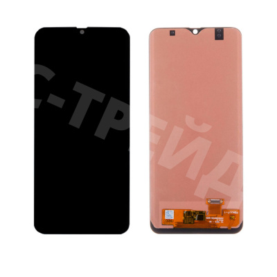 Дисплей для Samsung Galaxy A50/A30 (A505F/A305F) в сборе с тачскрином Черный - (In-Cell)