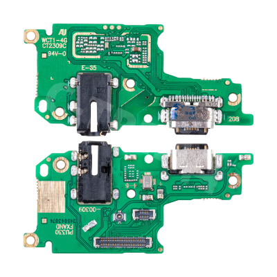 Шлейф для Vivo T1 (V2153) плата на системный разъем/разъем гарнитуры/микрофон