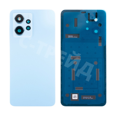 Задняя крышка для Xiaomi Redmi Note 12 4G (23021RAA2Y) Голубой - Премиум