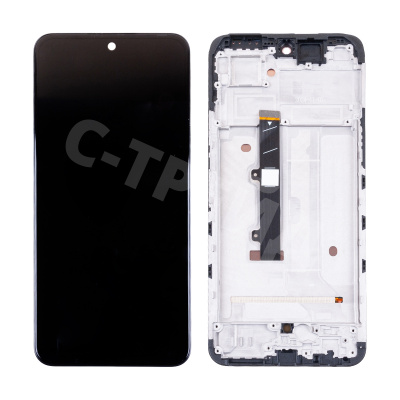 Дисплей для Tecno Spark 30 Pro (KL7) модуль с рамкой Черный - OR