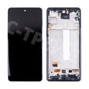 Дисплей для Samsung Galaxy A53 5G (A536B) модуль с рамкой Черный - (In-Cell)